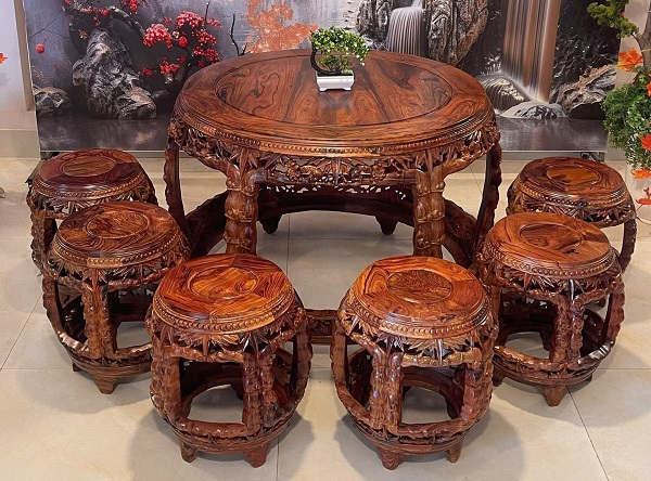 Bàn ghế gỗ Cẩm Lai
