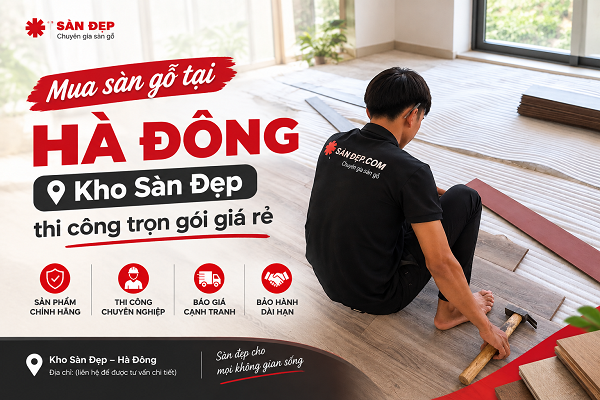 Mua thi công sàn gỗ tại Hà Đông