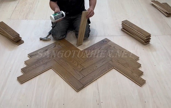 Quy Trình Lắp Đặt Sàn Gỗ Xương Cá