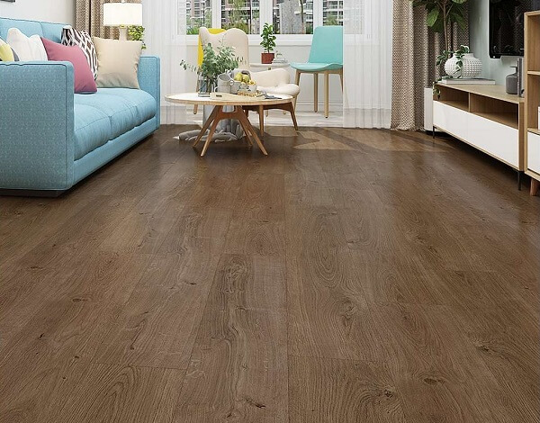 Sàn gỗ Synchrowood thiết kế phong cách đẹp trong phòng khách