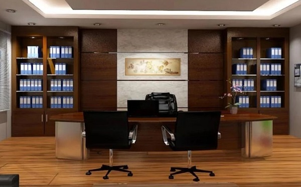Sàn gỗ cao cấp lát phòng giám đốc