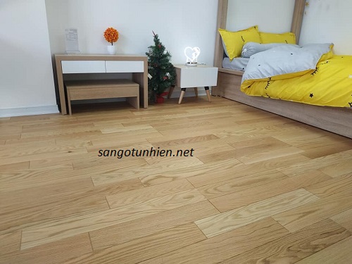 Lắp đặt sàn gỗ tự nhiên tại Sàn Đẹp