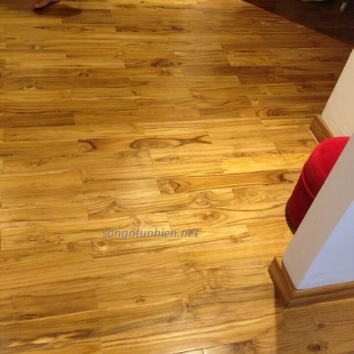 Công trình thi công sàn gỗ Teak tại Hải Phòng