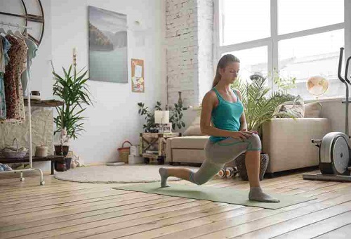 phòng yoga tại nhà